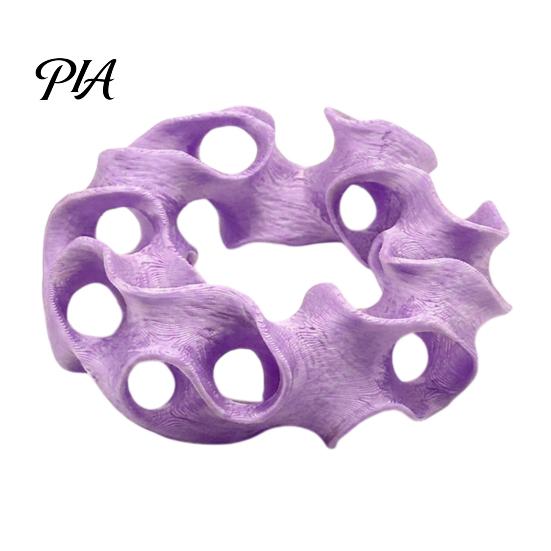 Fish Tank Decorative Ornaments 3D Printed Aquarium Hideout Cave, Wavy Hollow Ring Shrimp Shelter, Safe Shelter for Breeding Hiding Hole Decor,