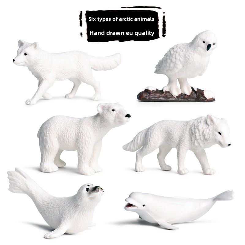 Marine Animal Replica Model Set With Plastic Material For Collectors And Kids