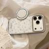 Fresh and delicate blue floral phone case for iPhone 16, iPhone 17, and iPhone 17 Pro Max