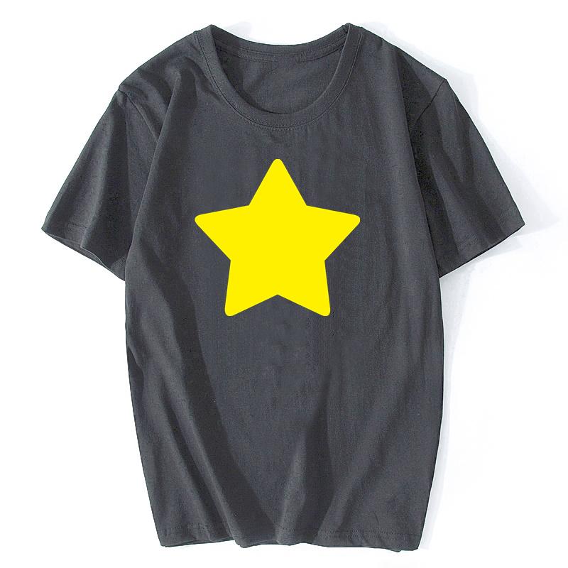 Hot Sale STEVEN UNIVERSE STAR T-Shirt Summer New Arrival Men T Shirts Cotton High Quality Short Sleeve O-Neck T-Shirt tees