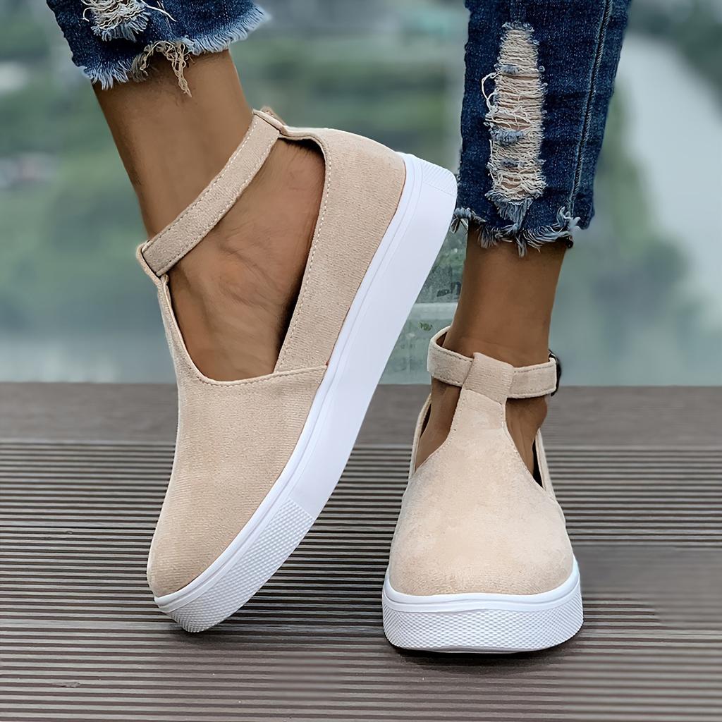 Módní jarní podzimní boty pro ženy Tenisky Dámské Ležérní Nadměrná velikost 36-43 Prodyšné Pohodlné Platformové boty Kulatá špička Mokasíny