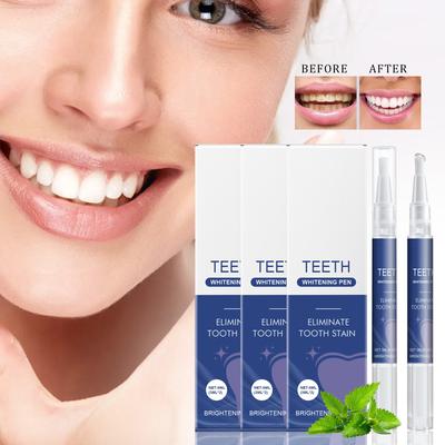 2er-Pack Zahnaufhellungsstifte. Zahnaufhellungsstifte. Effektiver Reinigungsstift zum Aufhellen der Zähne, schöner. 3 ml * 2,1 Stück.
