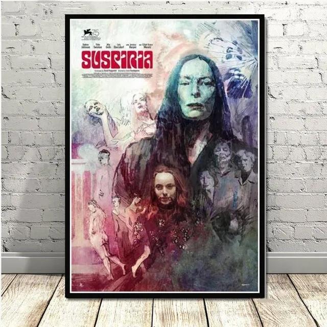 

Suspiria Класичні плакати та принти фільмів жахів Картини на полотні Сучасні настінні картини на стіні Мистецтво для домашнього декору у вітальні 40x60cm No Framed