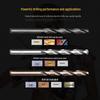 Huhao Cobalt Alloy Twist Drill Bit Set for Electric Hammer and Stainless Steel.
