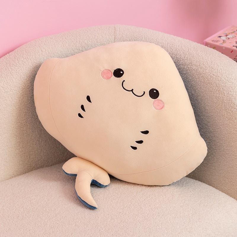 New sea, land and air series cushion devil fish snail swan cute shape bedside throw pillow