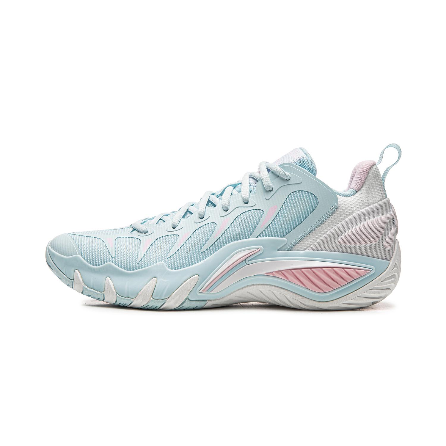 

Li Ning Амортизирующие Дышащие Низкие Баскетбольные Кроссовки Мужские Легкий Небесно-Голубой Стандартный Белый ABFW011-6 41