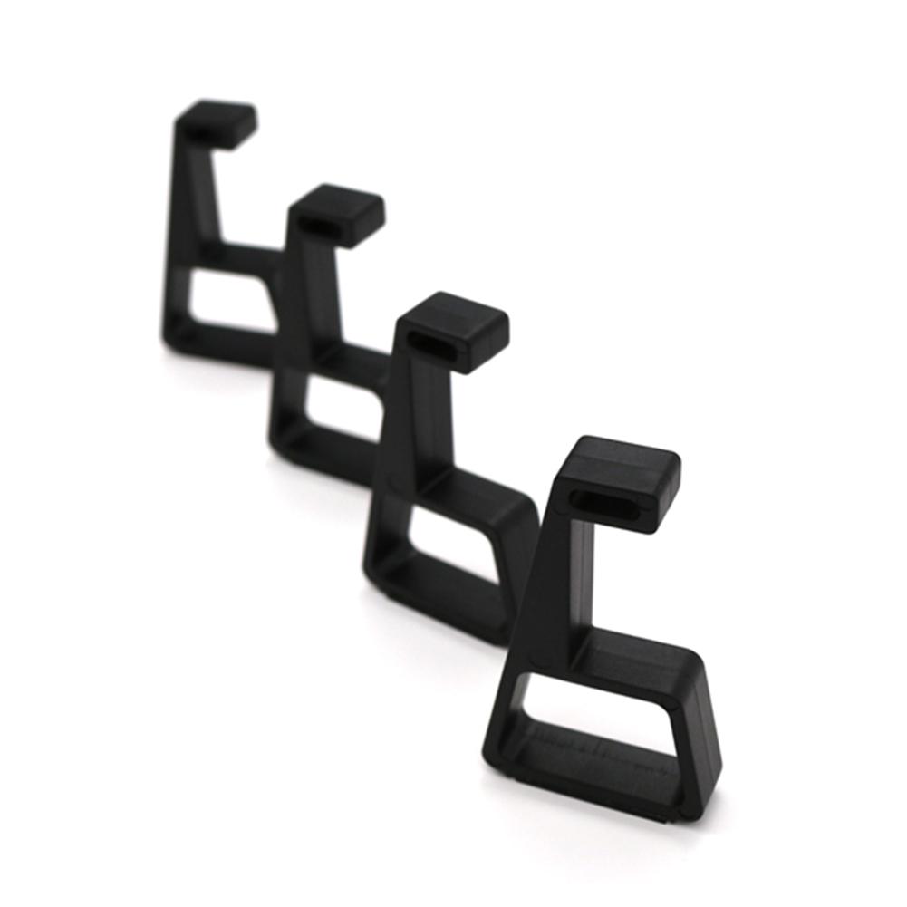 4 Stück Kühlungs-Horizontalhalterung Anti-Rutsch Kühlfüße Stützhalterung Flachmontiert Erhöhte Ständerfüße für PS4 Spielekonsole