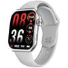 Trevi T-FIT 400 C Smartwatch Avec Fonction Appel Bluetooth, Écran Incurvé AMOLED 1.96" Always On, Contrôle Bien-être Et Activité