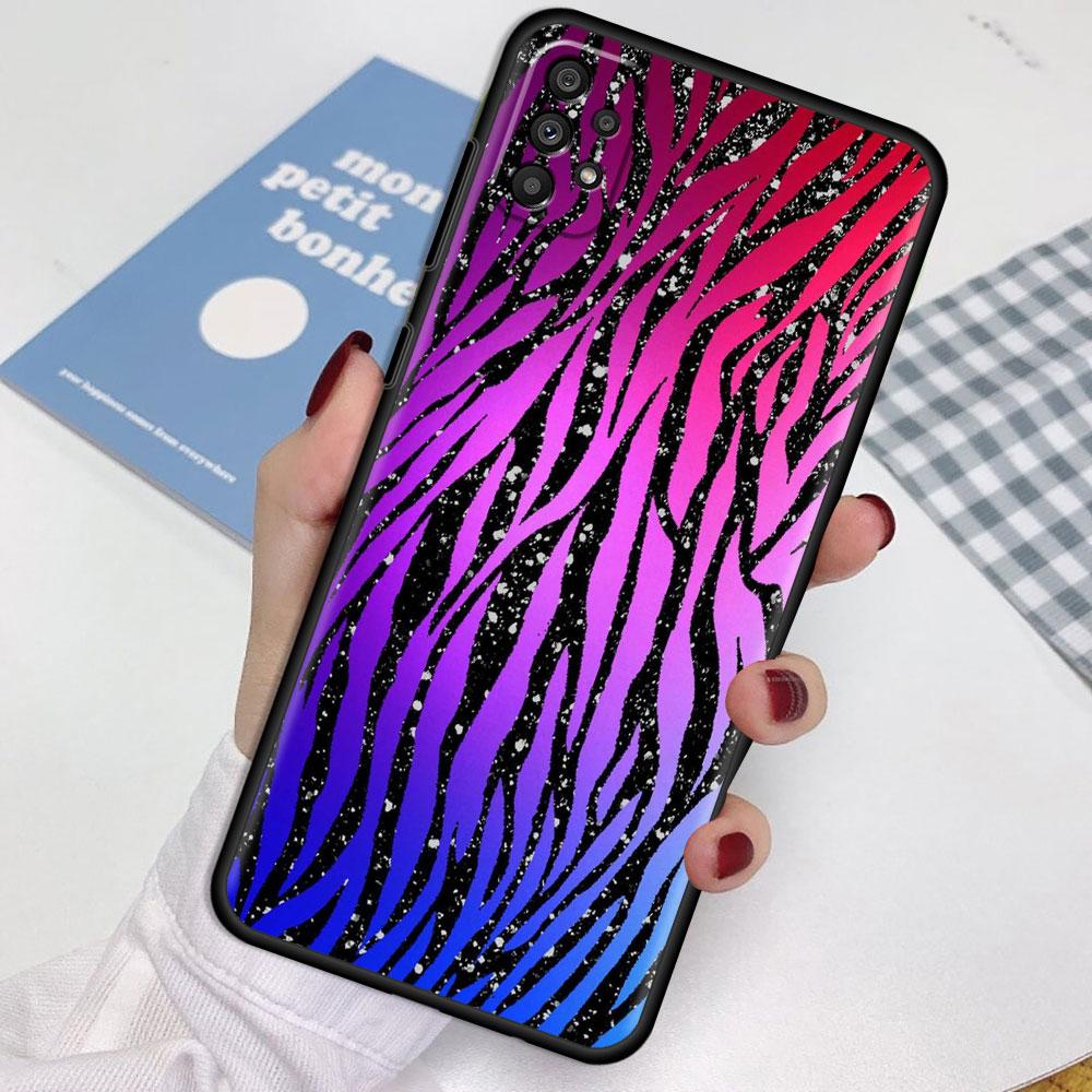 Skal För Samsung Galaxy A52 A12 A51 A32 A21s A71 A53 A13 A32 A72 A31 A33 A22 A03 A41 Telefonskal Mode Leopardmönster