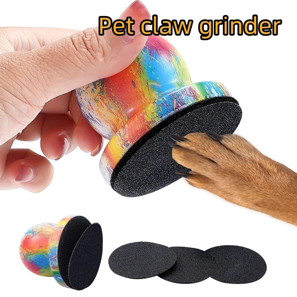 Replaceable Pet Nail File Set Grind Quickly Cat Claw Grinder Dog Grinding Paw Tool  Household