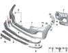 BMW X7 G07 Front Bumper Tow Hook Cover (51119478442)
