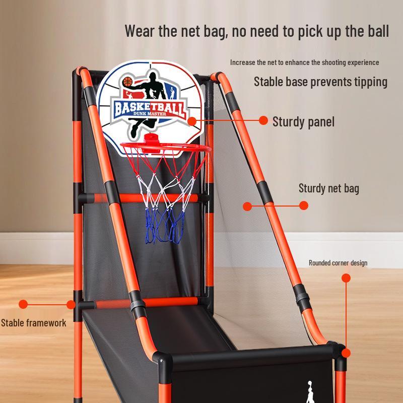 Children's Portable Indoor Basketball Hoop and Shooting Game Toy