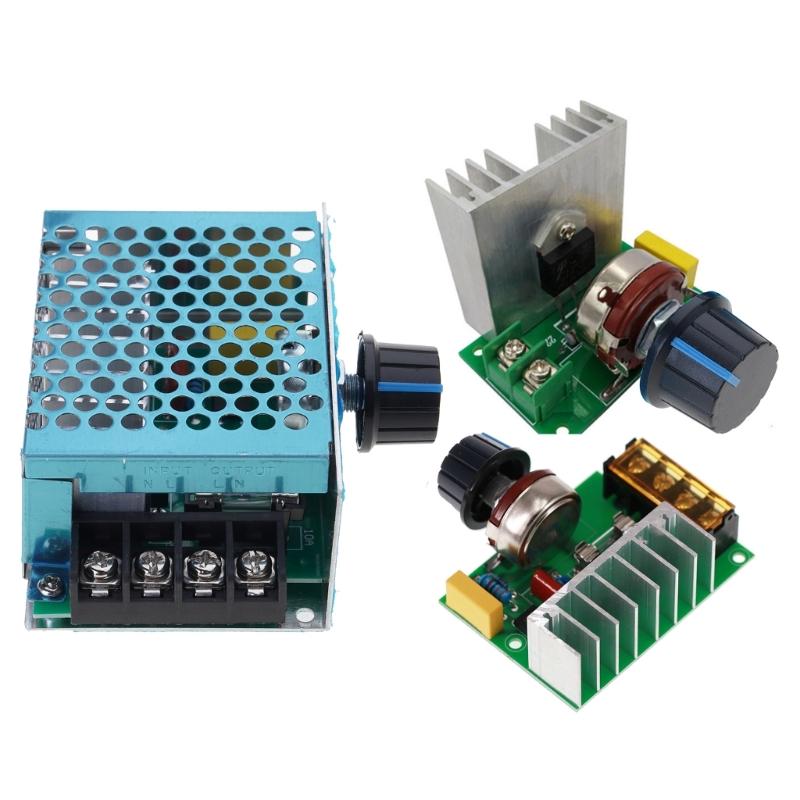 Hocheffiziente Motordrehzahlregler 4000W Leistungsregler Multifunktionale Spannungsstabilisatoren Einfache Anwendung für Elektrowerkzeug