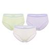 All Cotton Era Women's Antibacterial Gauze Briefs 3-Pack