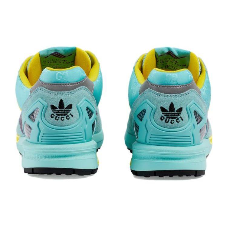 Adidas Originals ZX 8000 GG Canvas Módní šněrovací Odolné Nízké Sportovní Ležérní Boty Dámské tenisky Světle zelené 722212-AAA9L-4644