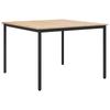 Eettafel Natuurlijk 110 x 110 x 75 cm Massief Grenenhout