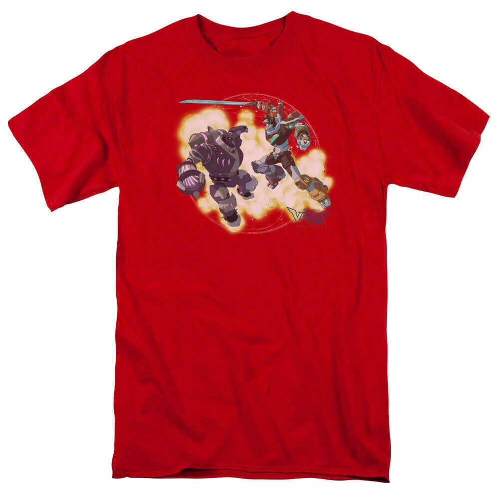 26 Voltron Legendary Defender Robeast T Shirt Mens Licensed Cartoon Red Unisex T-Shirt M