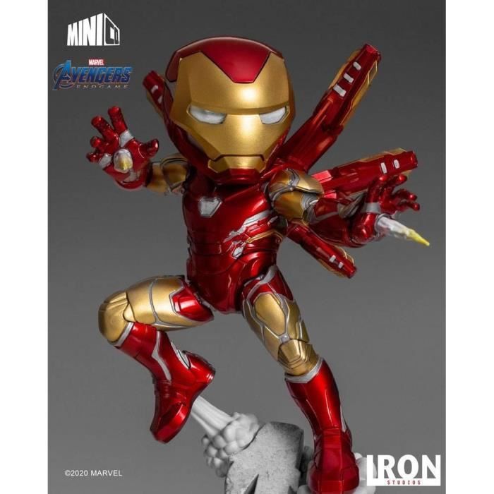 Figurine - IRON STUDIOS - Mini Co. Deluxe - Marvel's Avengers : Iron-Man - PVC - 20 Cm