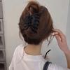 4pcsWave grab clip women's summer back of the head large pan hairpin shark clip hairpin premium headwear