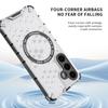 2 in1 Full Shockproof Magsafe Wireless Charging Case For Samsung Galaxy S24 S23 Ultra Plus A35 A55 S23FE Translucent Armor Cover
