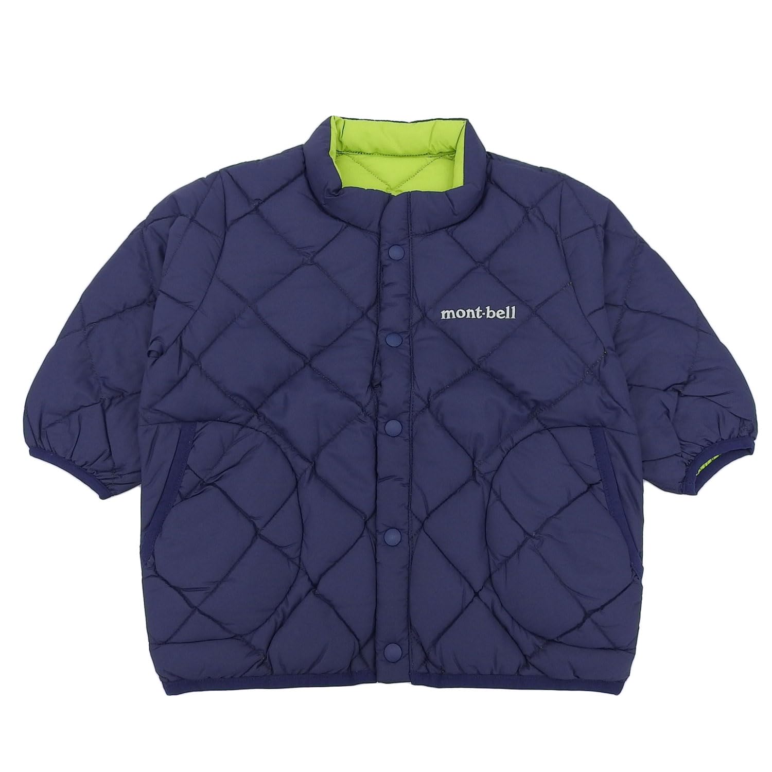 

Двусторонняя куртка-пуховик Nylon Baby 1101699 [Montbell] Baby s Children s (военно-морской флот (NV) /80 Размер)
