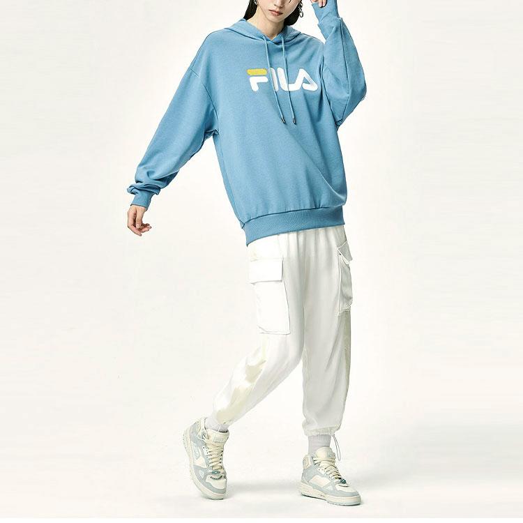 New FILA Sweatshirts Unisex Fairy Tale Blue F51U138298F-BU