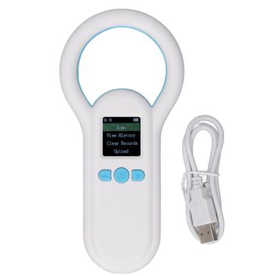 Scanner per Microchip Animali 134,2 KHz Schermo TFT da 1,44 Pollici USB 2.0 Bluetooth 5.0 Lettore Scanner ID Chip Animali Domestici