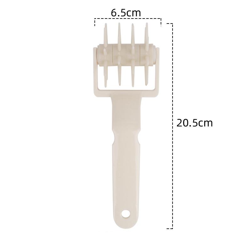 Plastic Lattice Roller Cutter Dough Cutter Pizza Dough Docker Cookie Pie Pizza Pastry Lattice Roller Cutter Bread Hole Punch