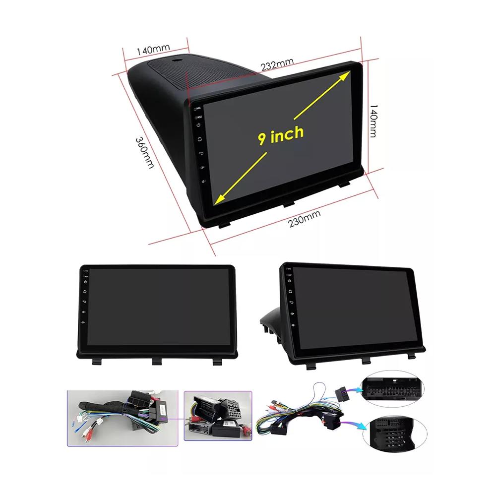 Autoradio Android Auto Carplay Für Opel Antara 1 2006 - 2017 Multimedia-Player Head Unit Stereo GPS-Navigation BT WIFI 1 + 16GB