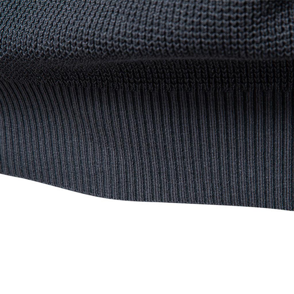 Men's Pullover Sweater Jumper  Knit Crewneck Plain  Neck Vintage