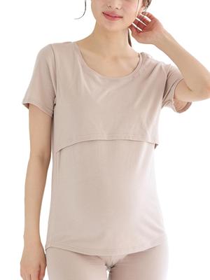 momRest MamRest Recovery Recovery Warm Efe X ANGELIEBE Made In Sizes 24806202 Wear, Maternity, Breastfeeding, Support, Short-Sleeve T-Shirt,
