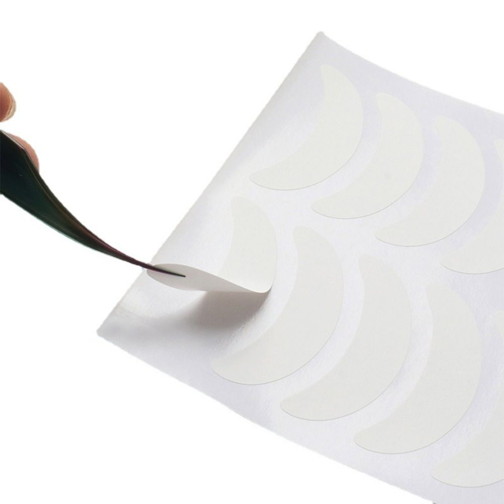 100Pcs/set Natural Eye Lashes Eyelash Extension Patches White Eyelashes Paper Adhesive Tape