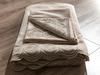 Ceylin Duvet Cover Set 6pcs, Duvet Cover 200x220, Bedsheet 240x260 Cotton Fabric, Full Size, Double Size Beige