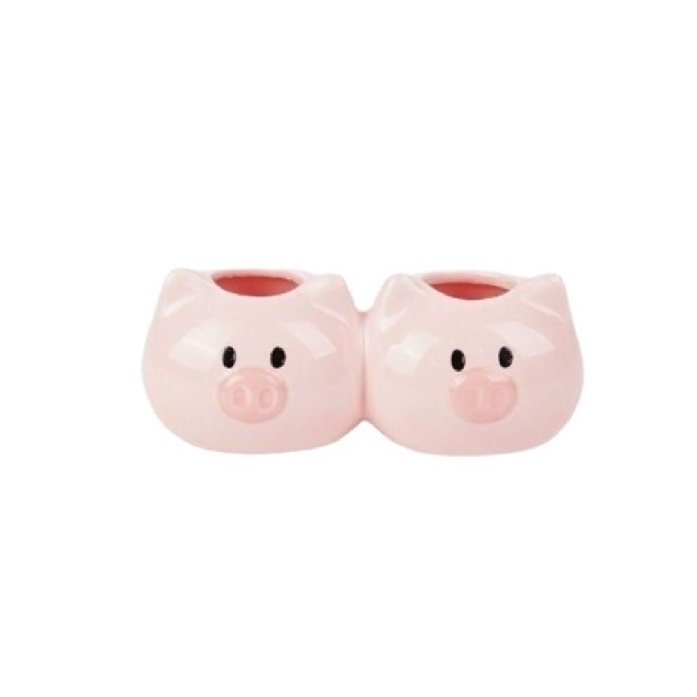 Cartoon Electric Toothbrush Holder Piggy Design Countertop Organizer Toothpaste Stand Bathroom