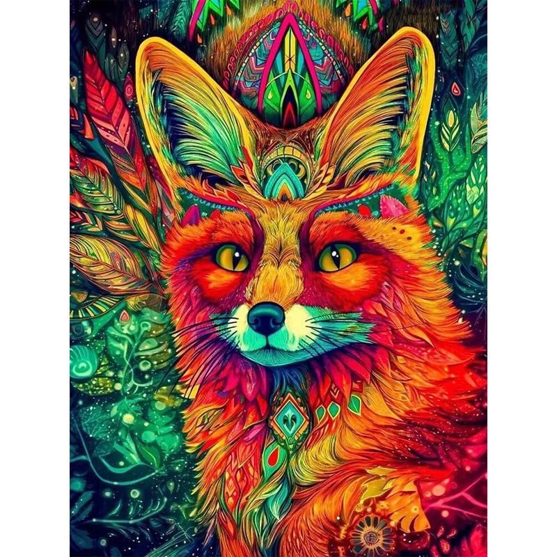 5D Алмазная Живопись DIY Алмазная Живопись Животное Алмазный Набор для Вышивания Крестом Декор 20x30cm