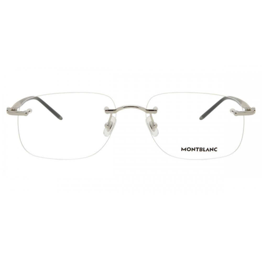 

Mont Blanc Mb0071o 002 Men Eyeglasses Silver/56