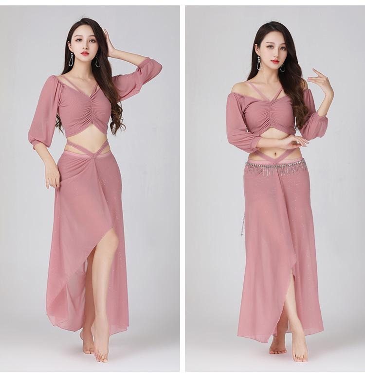 

Весенне-летняя сетчатая одежда для восточного танца живота больших размеров XL