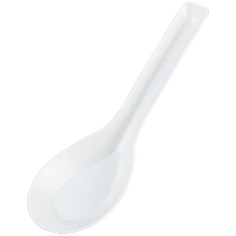 CHULV Disposable Degradable Dessert Spoons