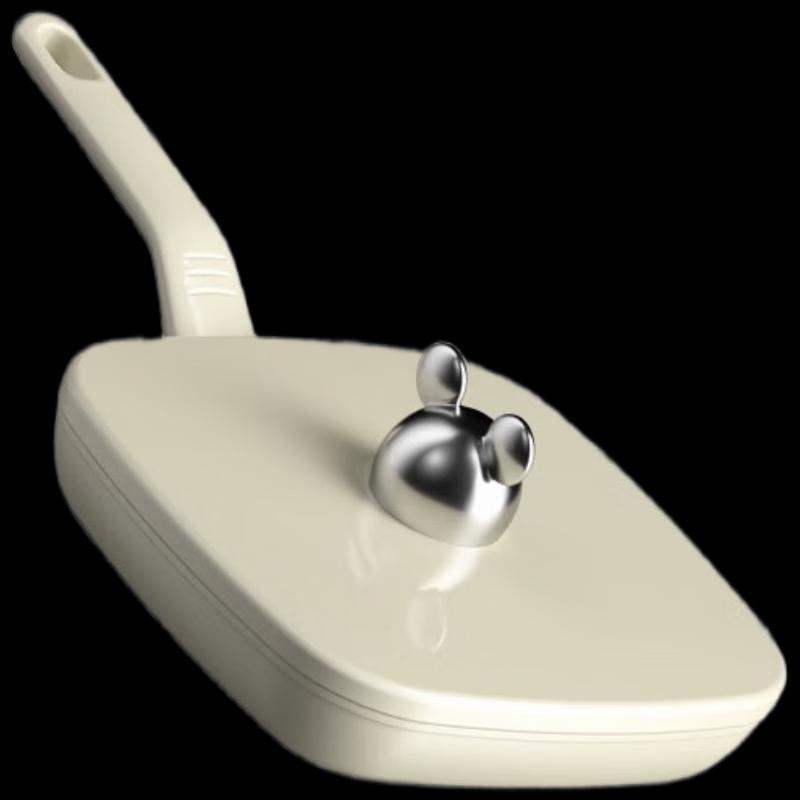 24 см керамическая сковорода с антипригарным покрытием с крышкой