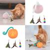 Interactive Cat Ball Toy With Sound Automatic Moving Ball Cat Toy Robotic Kitten Toy Cat Moving Toy Cat Scratcher Toy