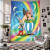 Wall TapestryAsterix & Obelix Art Hanging Cloth Decorative Background Cover for Room Decoration