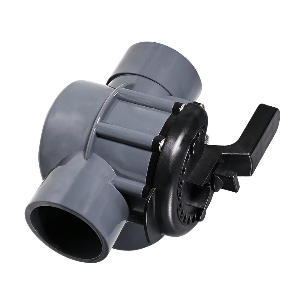 Three Port Valve for Pentair Plumbing Networks Featuring Standardized 2 Inch ID and 2-1/2 Inch OD Interface Sizes