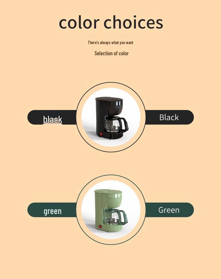 Homezest Deutsche Automatische Filterkaffeemaschine - Kompakte Kanne im amerikanischen Stil für Zuhause & Büro