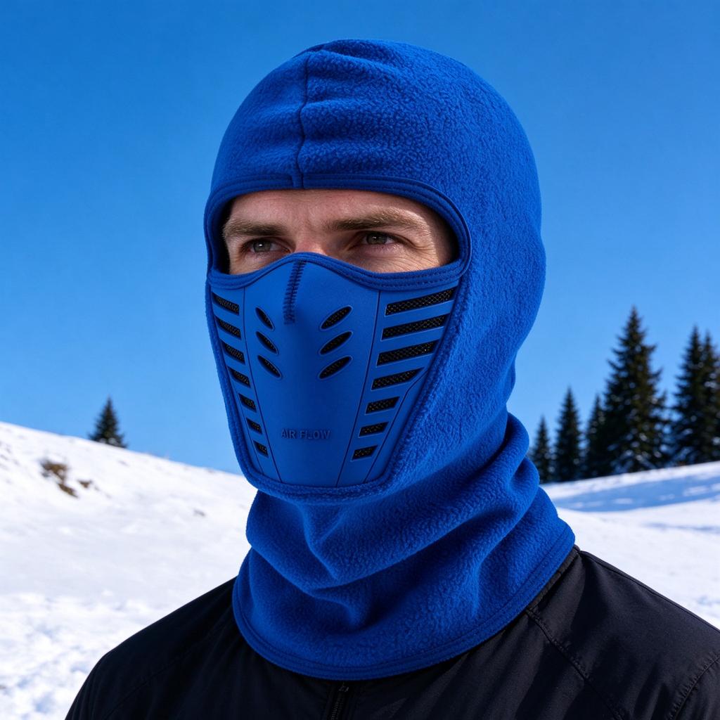 Unisex Stretch Winter Hat Gloves and Socks Set for Cold Outdoor Activities