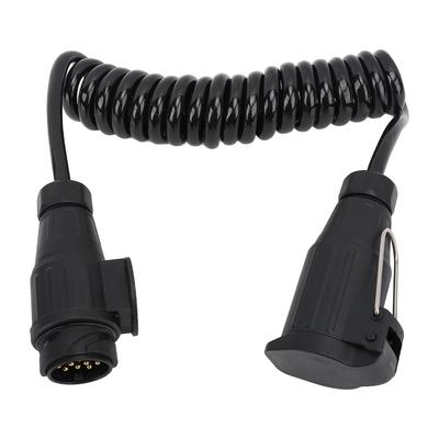 Connecteur de câblage de remorque 13 broches vers 13 broches Adaptateur de prise d'extension ronde 13 voies pour remorque camping-car caravane bateau