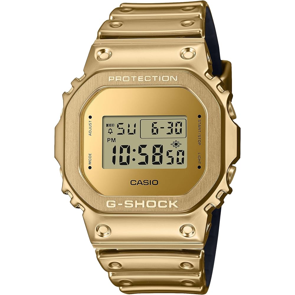 Casio] Наручные часы G-Shock [Оригинал Япония] СЕРИЯ FINE METALLIC GM-5600YMG-9JF Мужские Золотой
