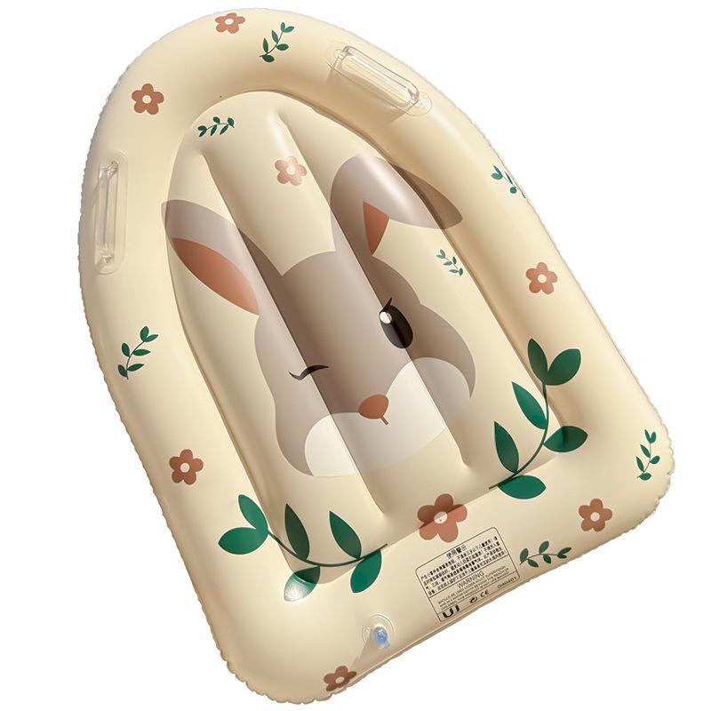 Children's Inflatable Little Rabbit Swim Ring with Double Airbag and Thickened Float Sleeves