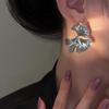 Ginkgos Leaf Shaped Earrings Easy Maintenance Everyday Wear Fashionable Women Accessory Alloy Texture for Fashion Look