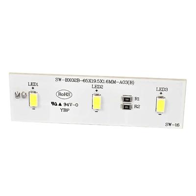 Für Kühlschrank LED Lichtplatine Kühlschrank LED Lichtleistenmodul Ersatz ZBE2350HCA DC12V SWBX02B