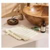 Set of 2 Wash Mitts 15 X 21 Cm Maia Ivory